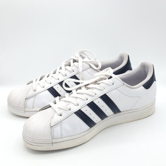 Adidas Superstar nyc white black Mens Size 11.5 main image 4
